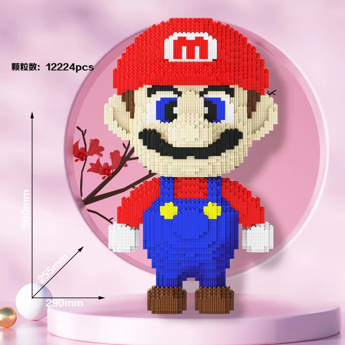 Super Mario Large Block 3D Puzzle Assembly Toy