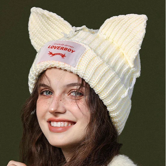 Loverboy Cat Ear Beanie