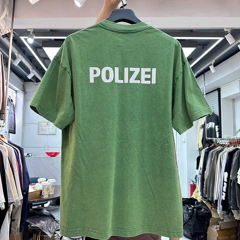 Heavy Cotton Polizei Shirt