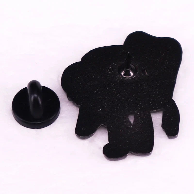 Crying Shiinji Ikari Froggy Chair Pin