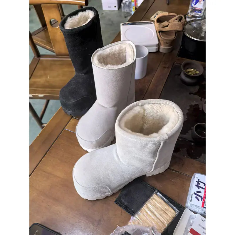 Brandless Balenc Thick Snow Boots
