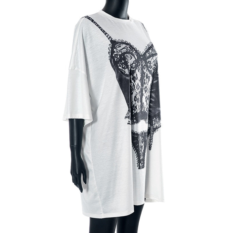 Lingerie Oversized Tee