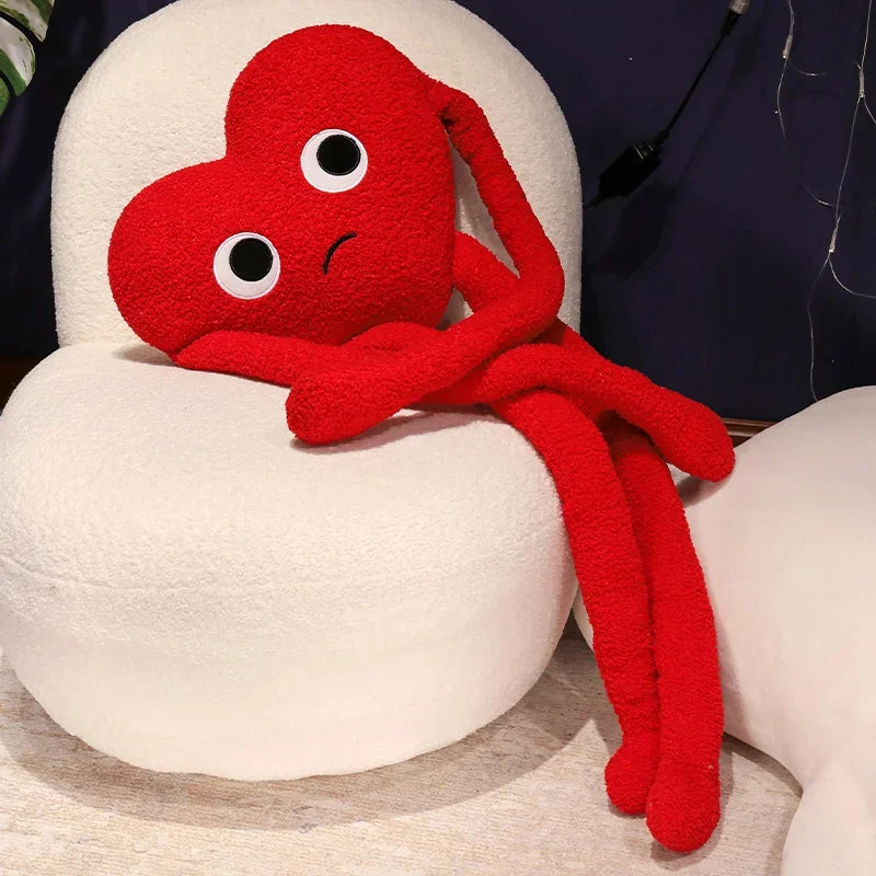 Heart Pillow With Limbs
