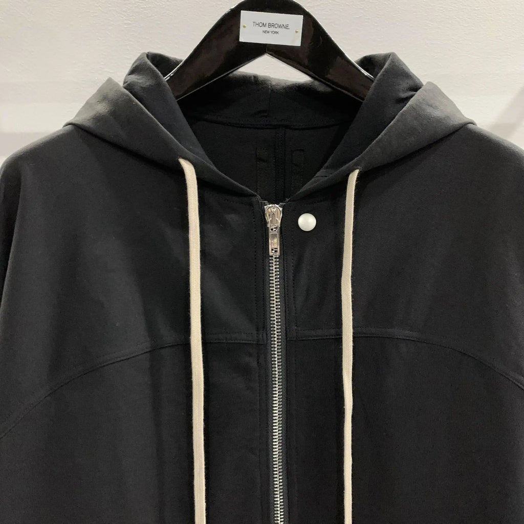 Long Drawstring Hoodie