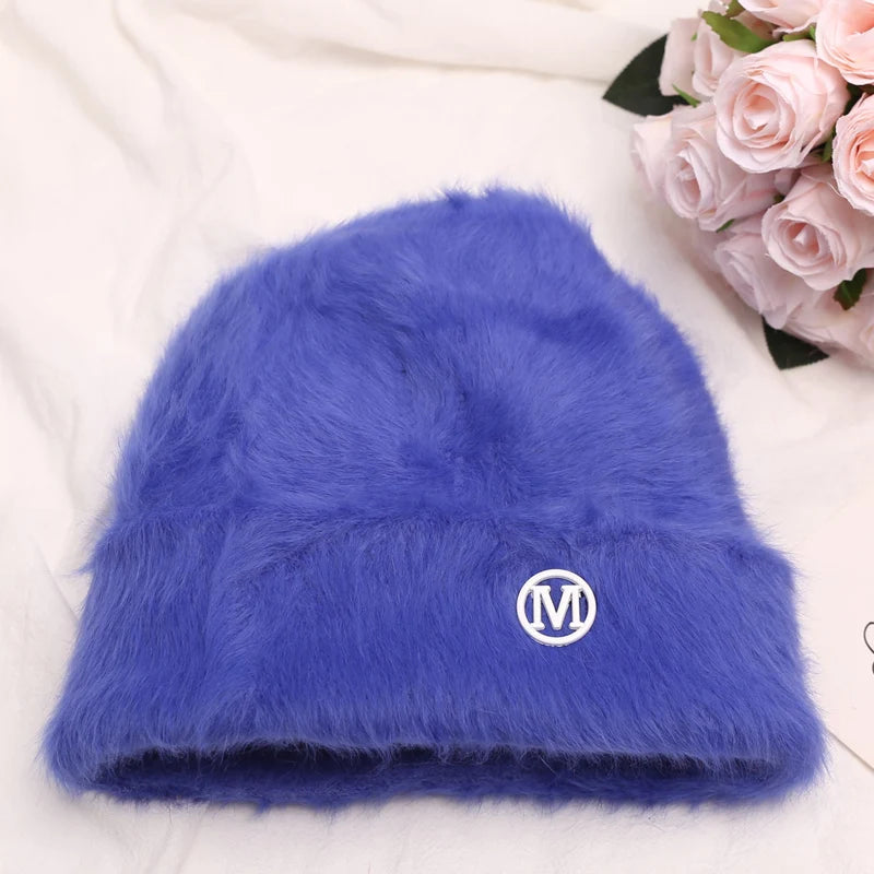 Rabbit Fur Beanies