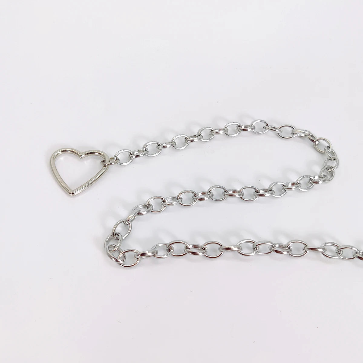 Heart Shaped Metal Waist Chain Belt