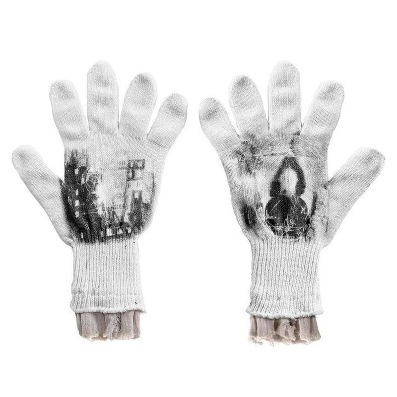 Virgin Mary Knitted Gloves