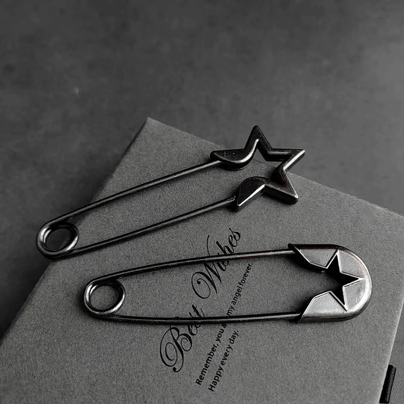 Large Star Safety Pins