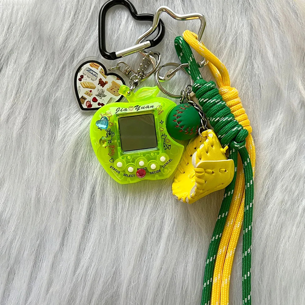 Tamagachi Charm Keychain