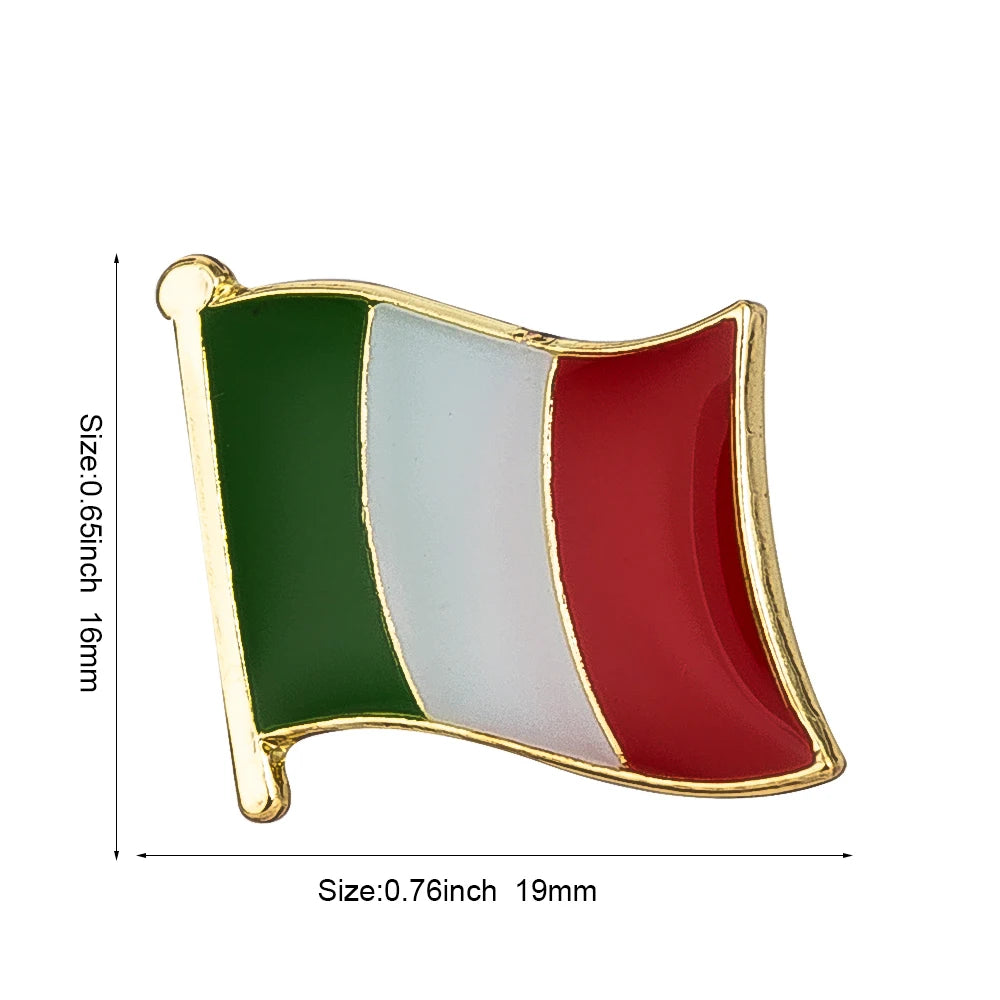 Countries Flag Lapel Pin