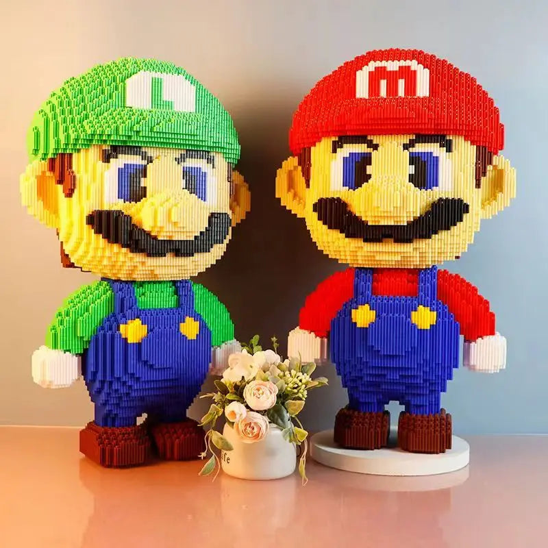 Super Mario Large Block 3D Puzzle Assembly Toy