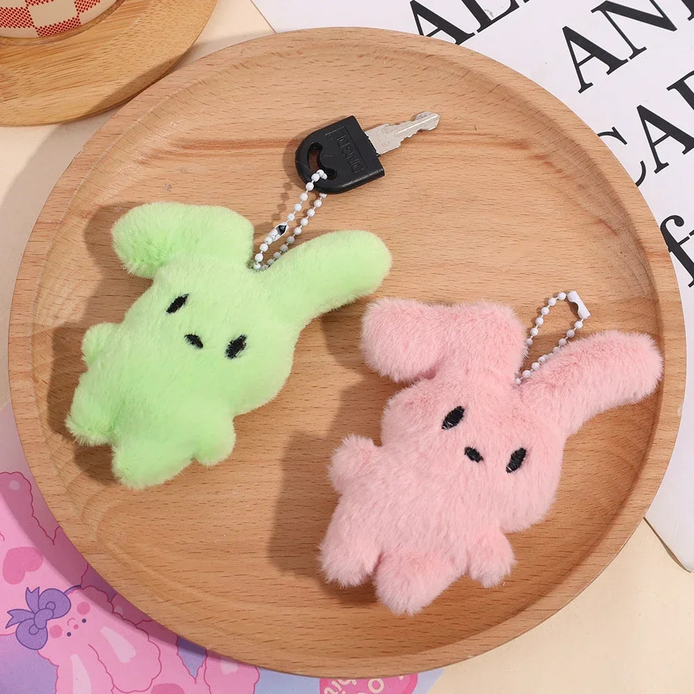 Neon Rabbit Keychain