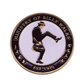 Ministry Of Silly Walks Enamel Pin