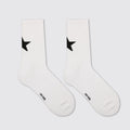 White Black Pentagram Socks