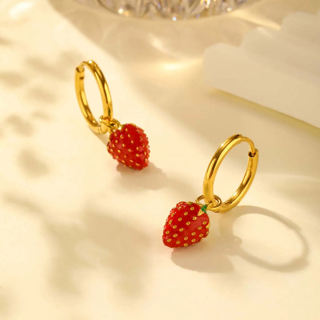 Strawberry Earrings