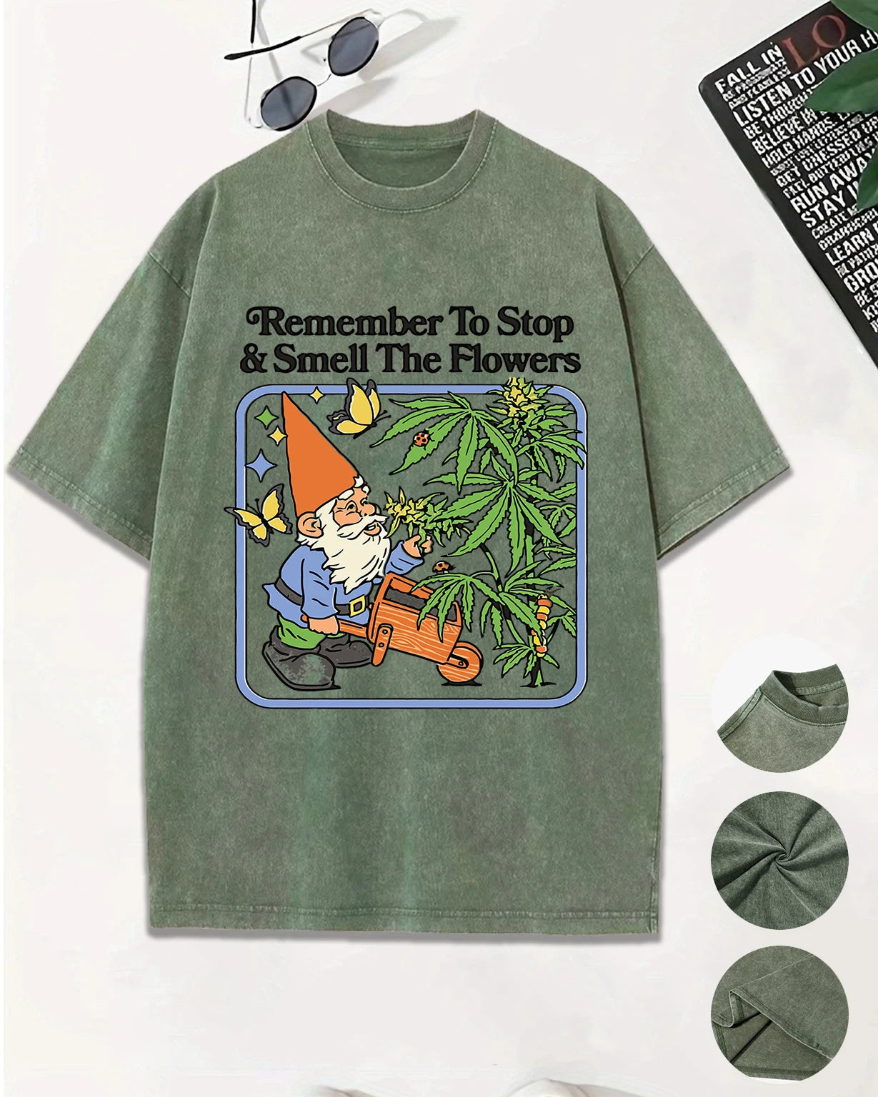 Remember To Stop & Smell The Flowers Tee