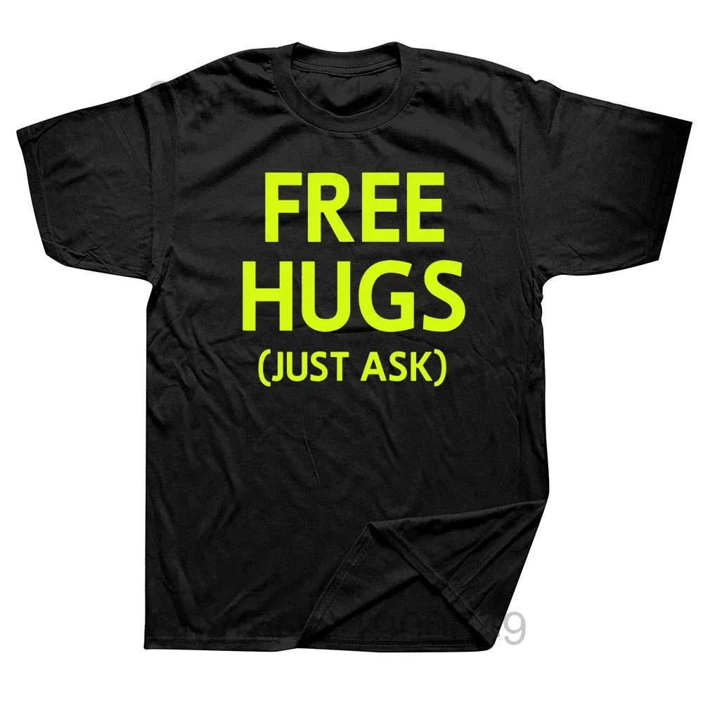 Free Hugs Just Ask Tee