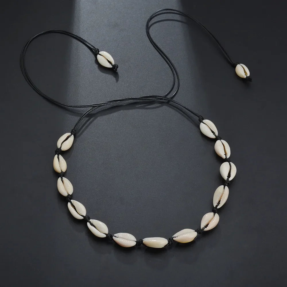 Organic Puka Shell Necklace