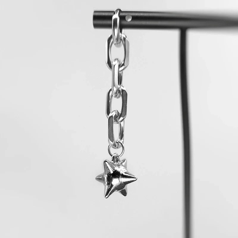 Dangly Spike Ball Earring