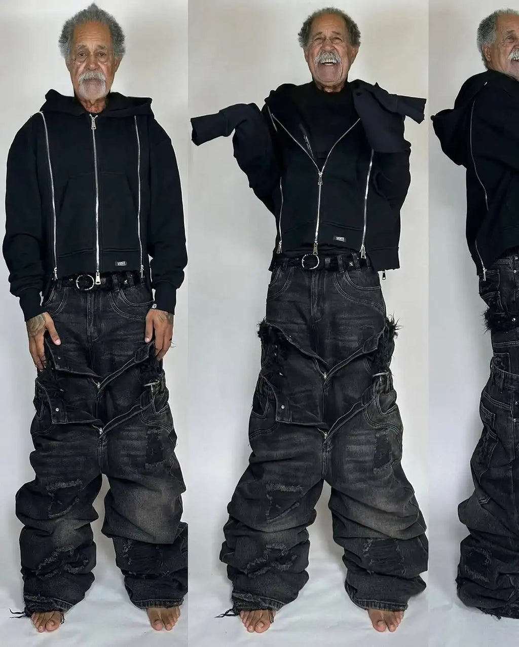 3 Way Zip Hoodie