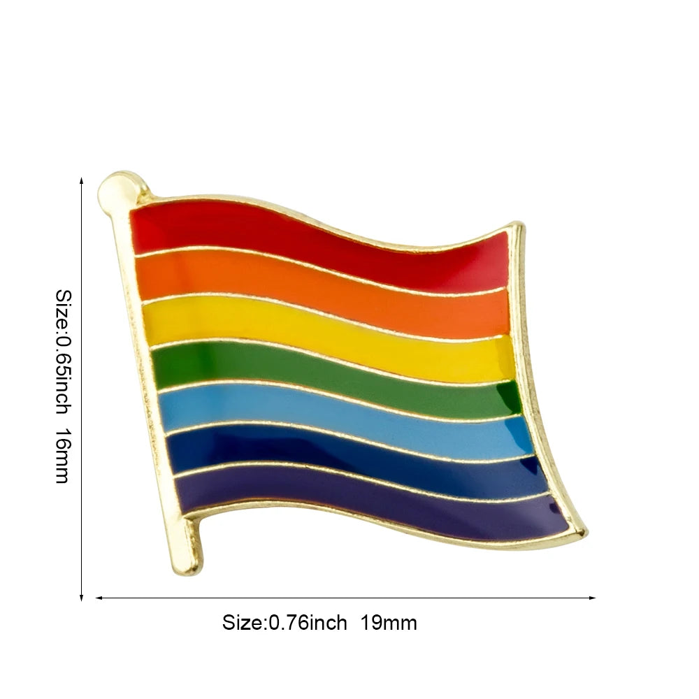 Countries Flag Lapel Pin