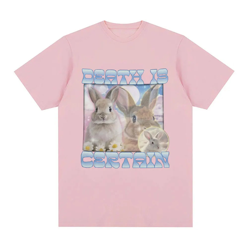 Death Is Certain Bunny Tee