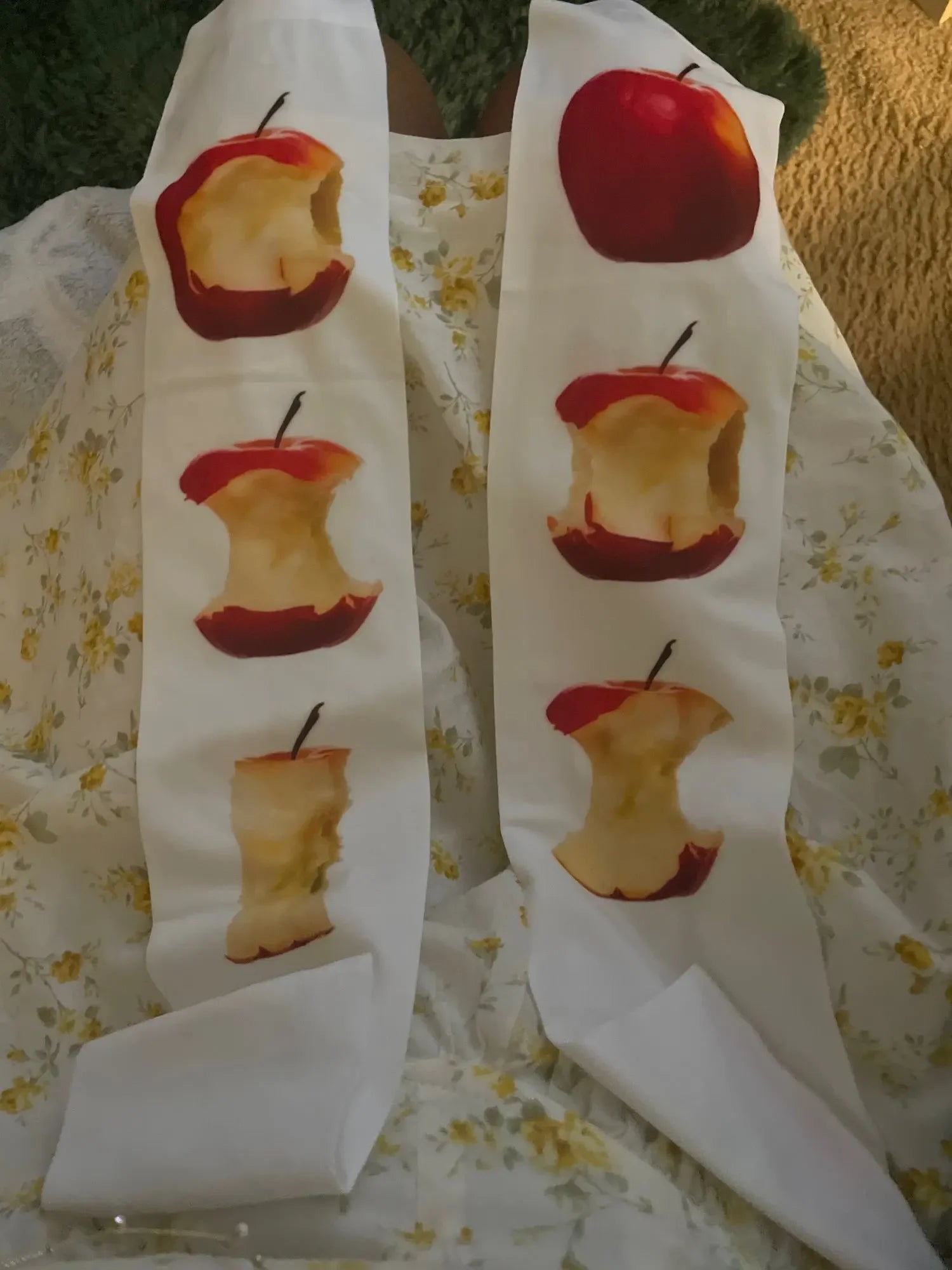 Apple Long Knee Socks