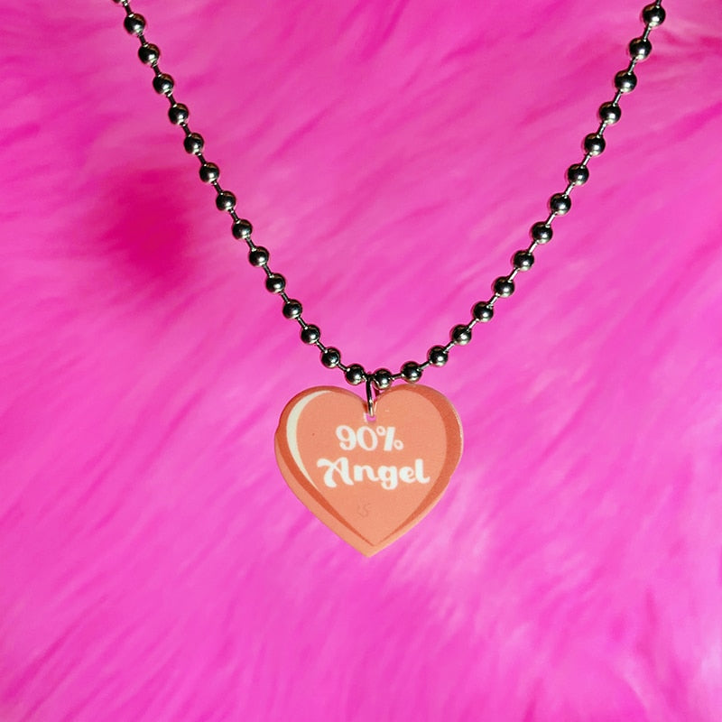 90% Angel Necklace
