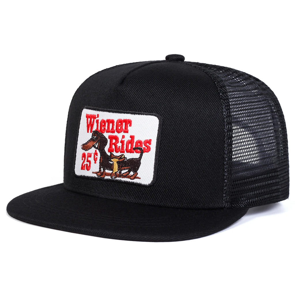 Wiener Rides Embroidery Hat