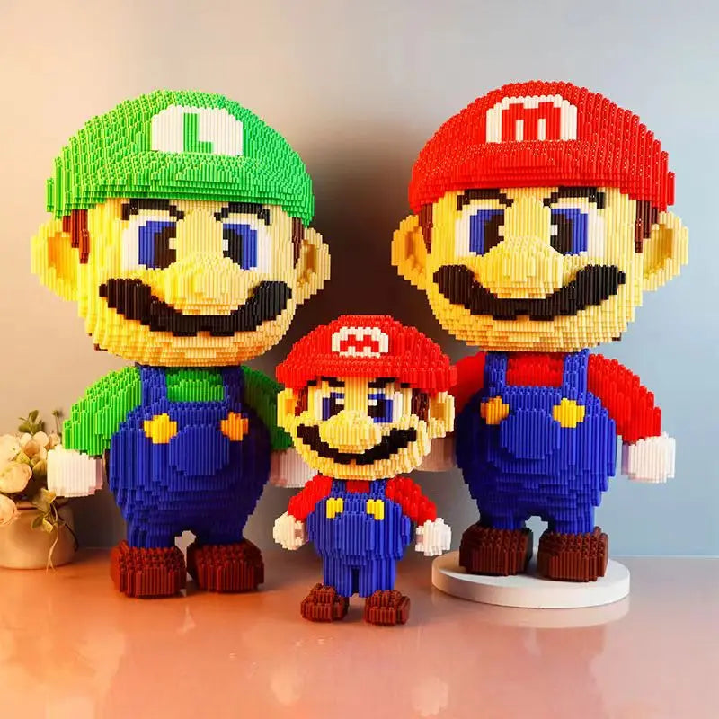 Super Mario Large Block 3D Puzzle Assembly Toy