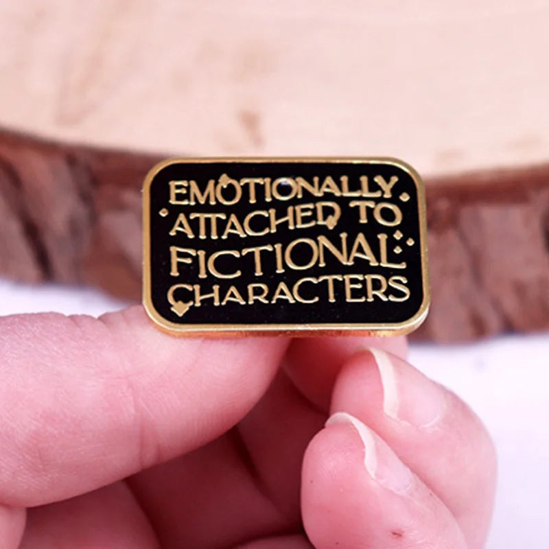 "Emotional Attachment To Fictional Characters" Pins
