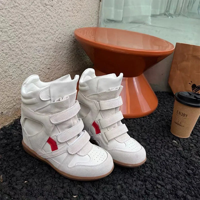 Thick-soled Marant Wedge Sneakers