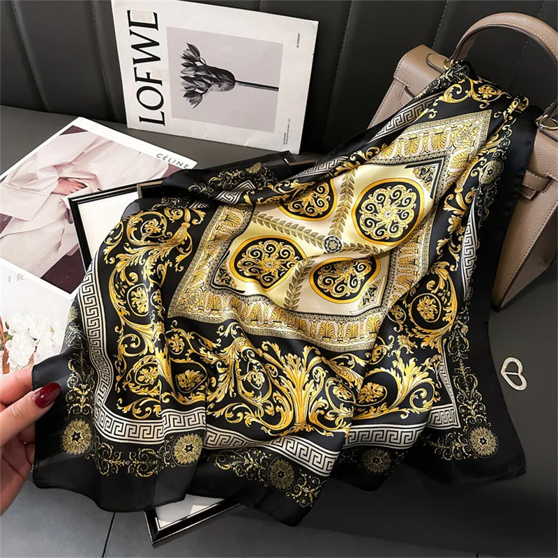 70cm x 70cm Silk Scarves