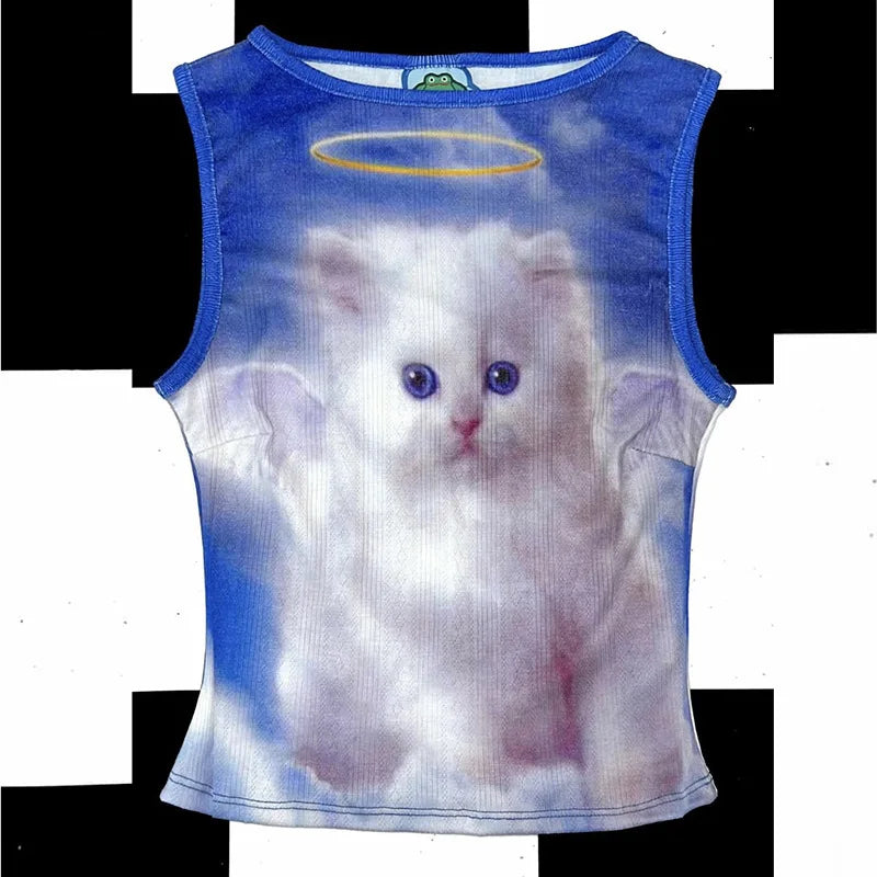 Leopard Print Billiards 7 Tank Top