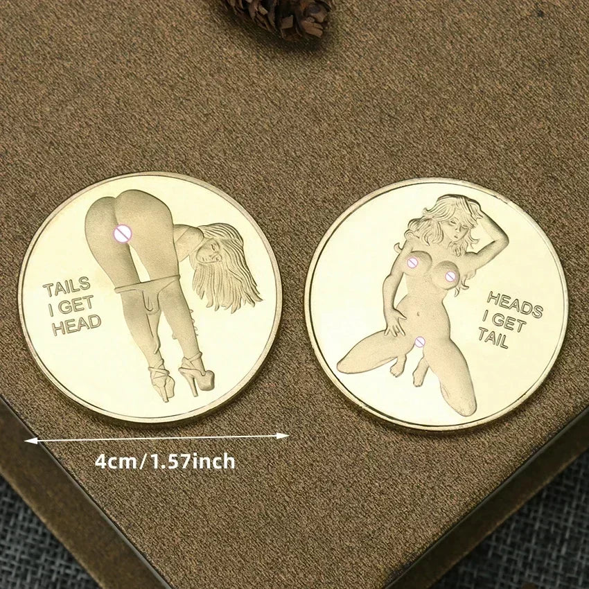 Sexy Woman Coin