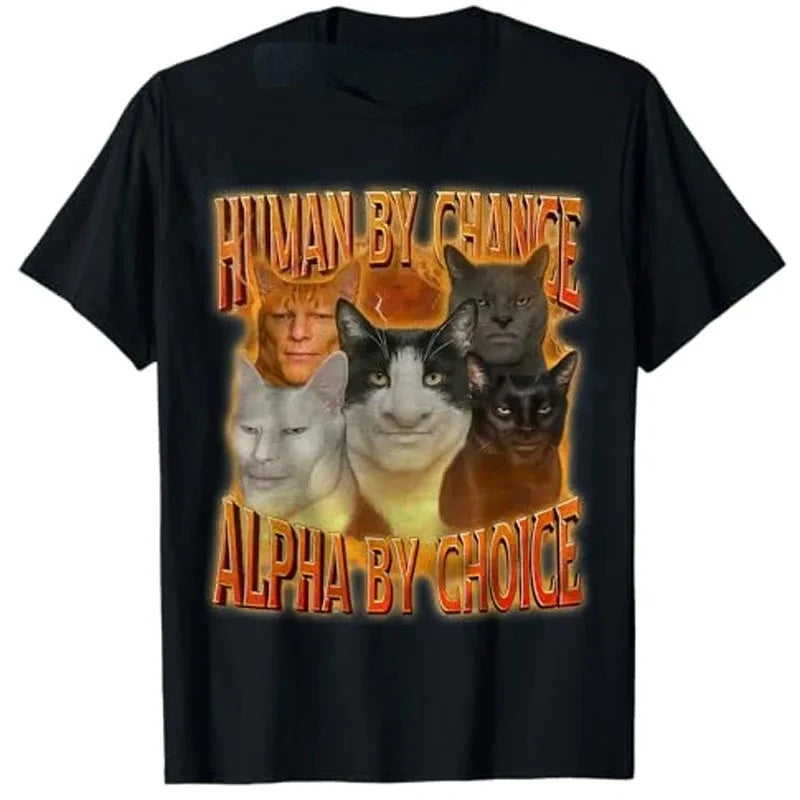 Human By Chance Alpha By Choice Tee