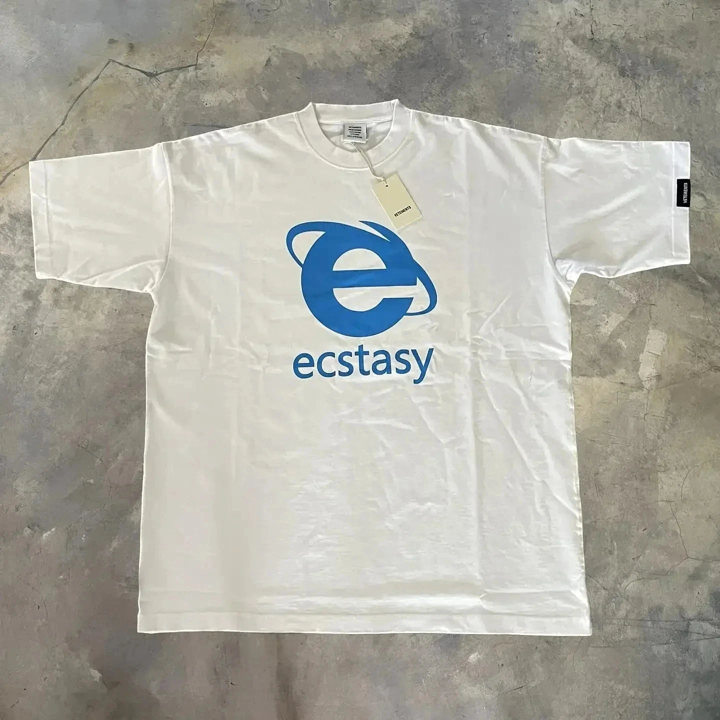 Ecstasy Harajuku White T-shirt