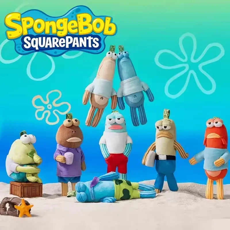 SpongeBob Residents of Beechburg Keychains