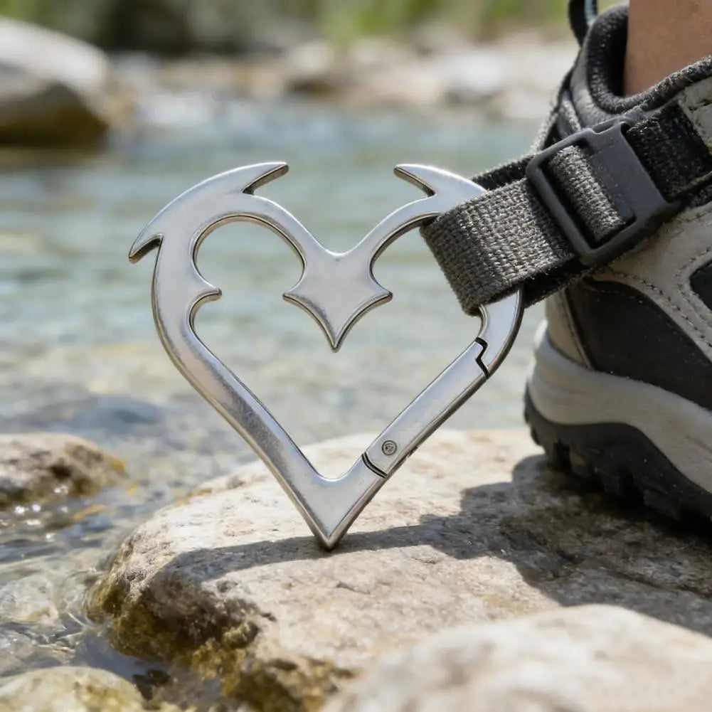Heart-Shaped Keychain