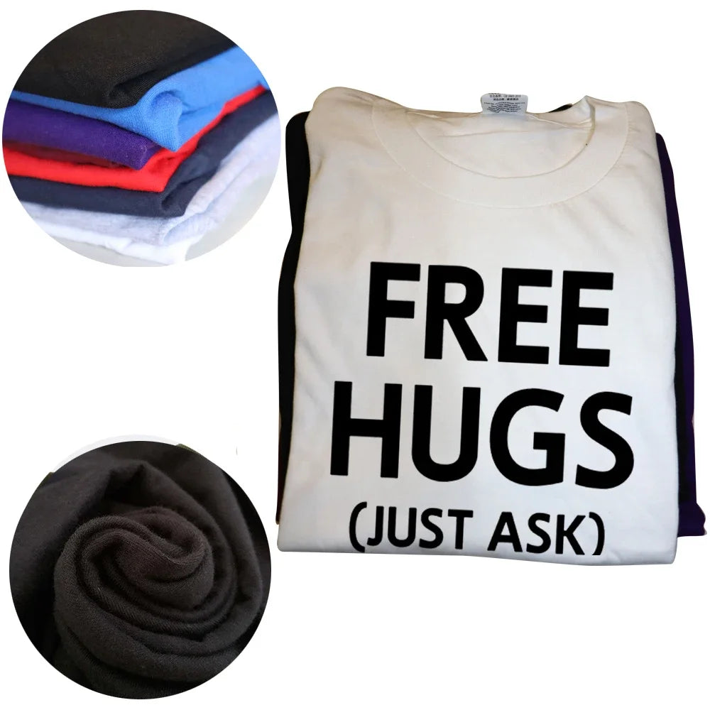 Free Hugs Just Ask Tee