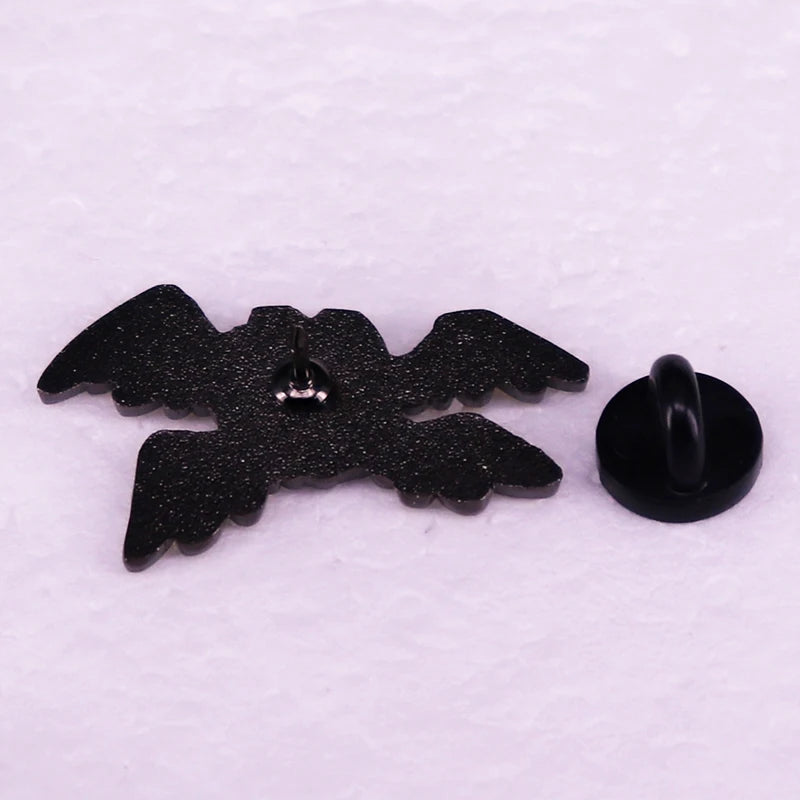 Seraph Biblical Angel Garfield Pin