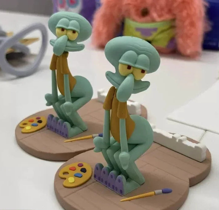Squidward Phone Holder