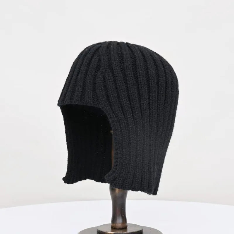 Solid Knitted Wool Hat
