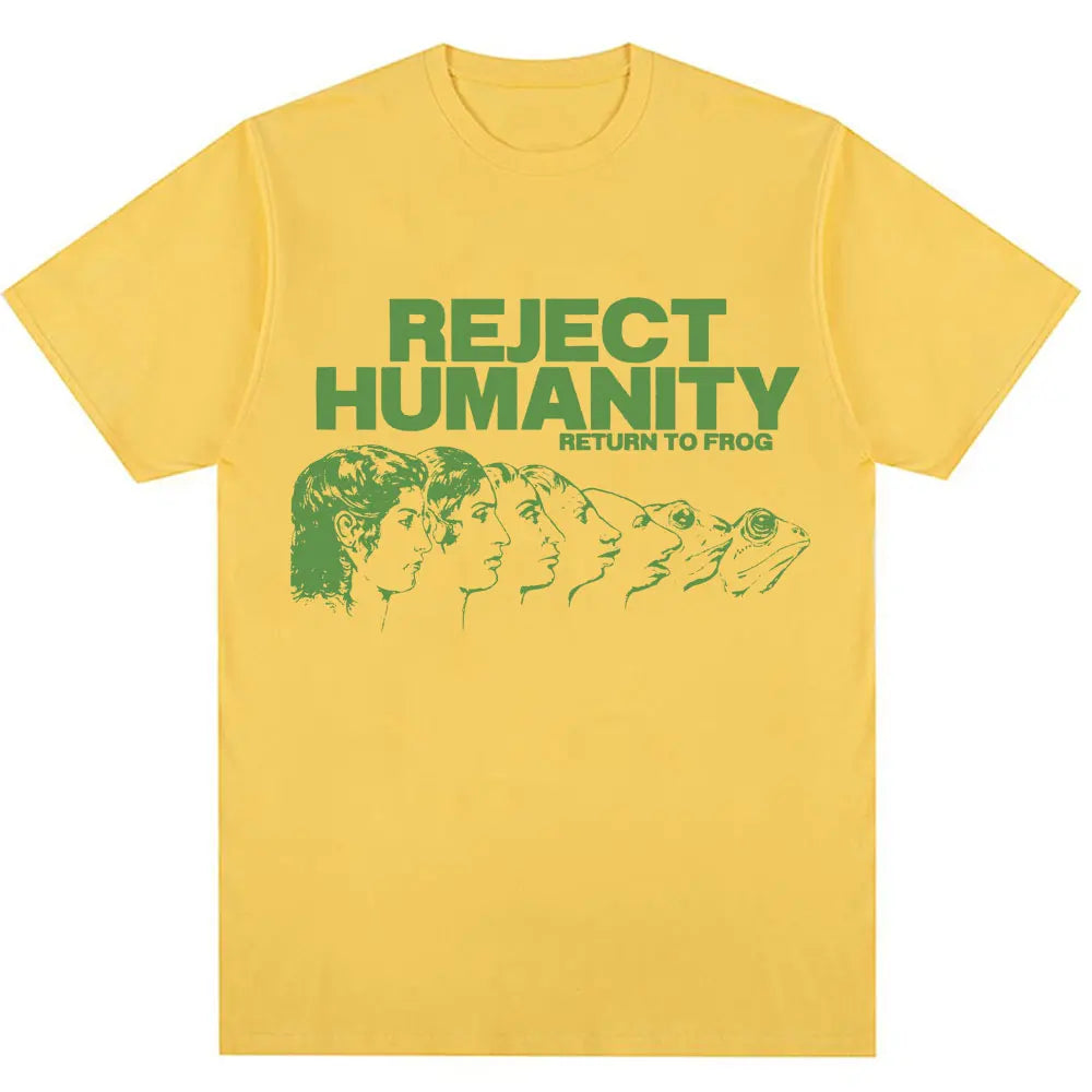 Reject Humanity Return To Frog Tee