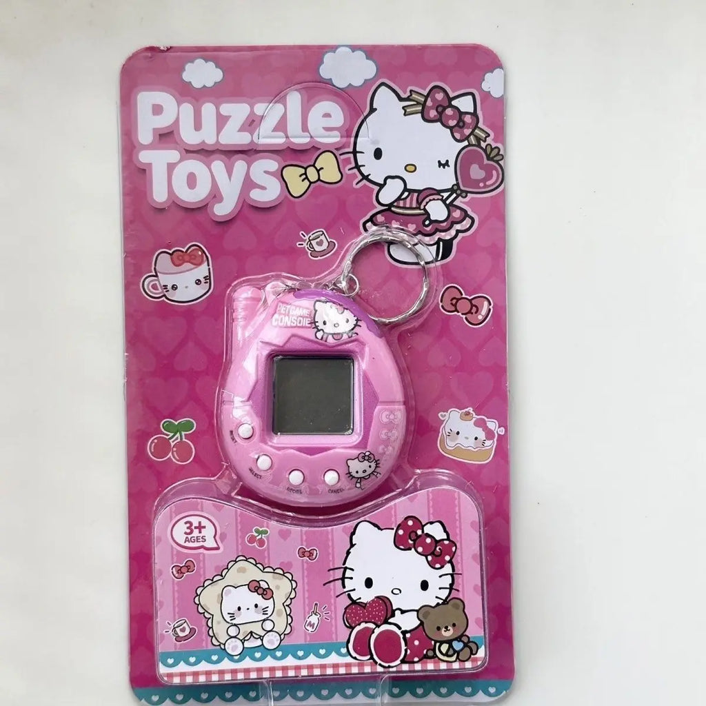 Hello Kitty Tamagotchi Keychain