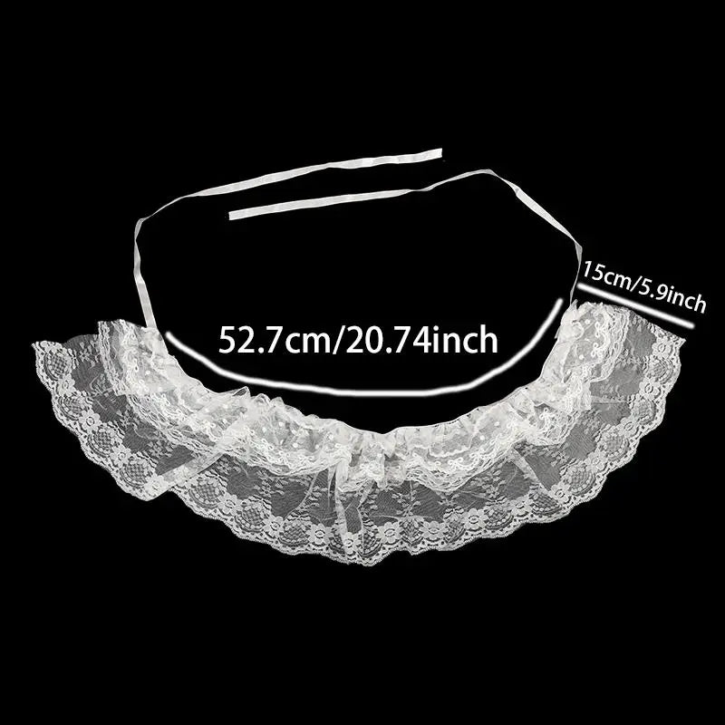 Unique Laced Layered Skirt