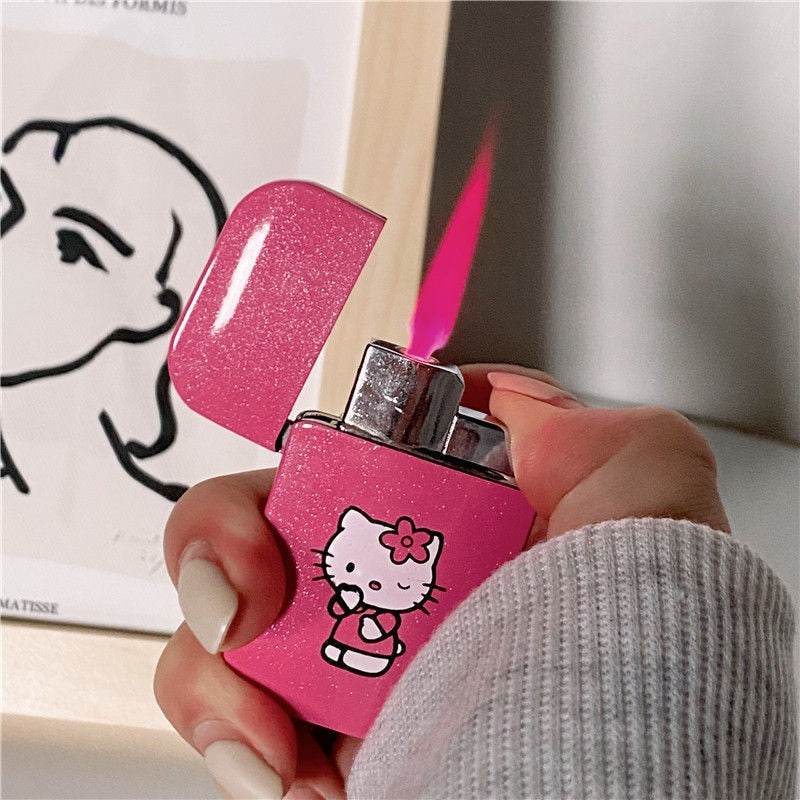 Pink Kitty Torch Lighter