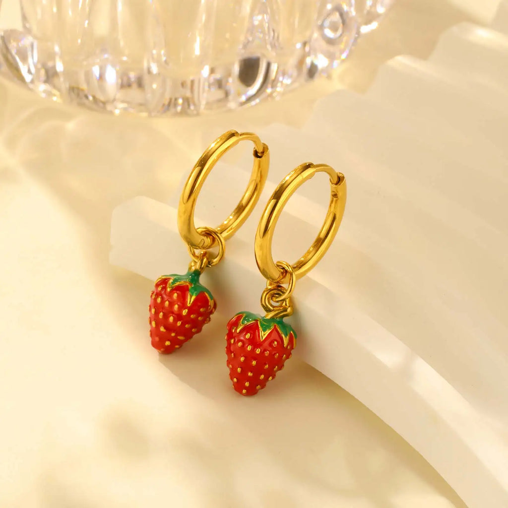 Strawberry Earrings