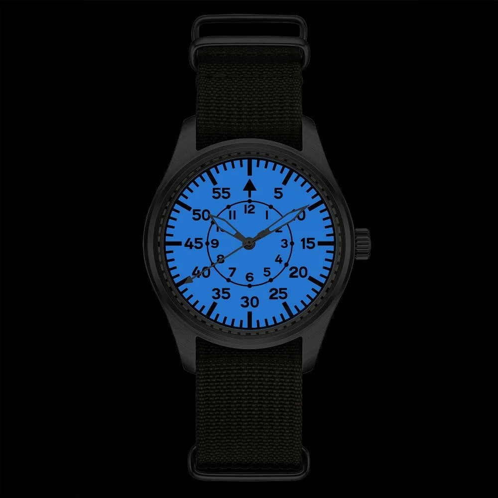 Stainless Steel Vintage Pilot watch
