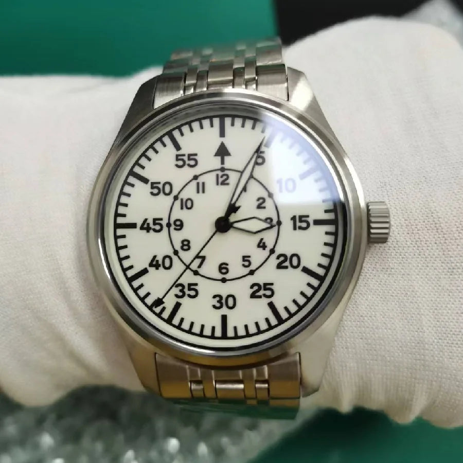 Stainless Steel Vintage Pilot watch